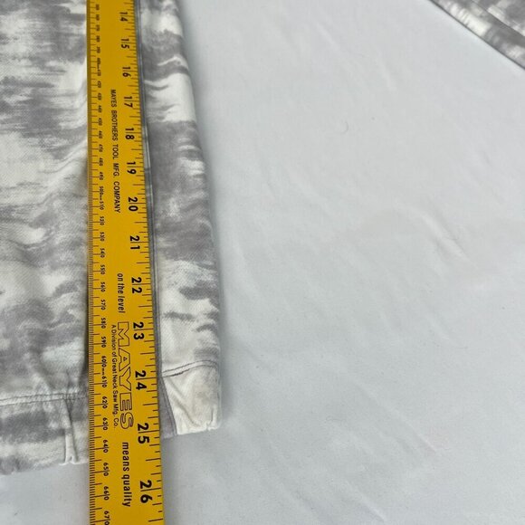 Athleta Womens Farallon Camo Print Jogger Pants Stretch Drawstring Waist Gray 18 - Picture 13 of 15